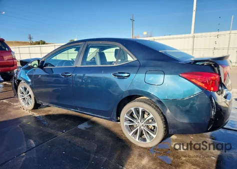 2019 Toyota Corolla L из США, поврежденный, VIN 5YFBURHE1KP913389